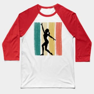 retro dance design Baseball T-Shirt